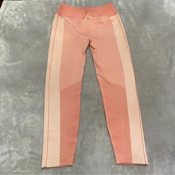 Lululemon Ebb to Train Tight Abstract Pink 21368 - Picture 8 of 13